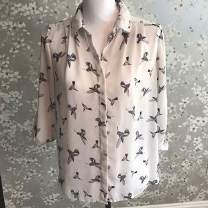 Hummingbird blouse